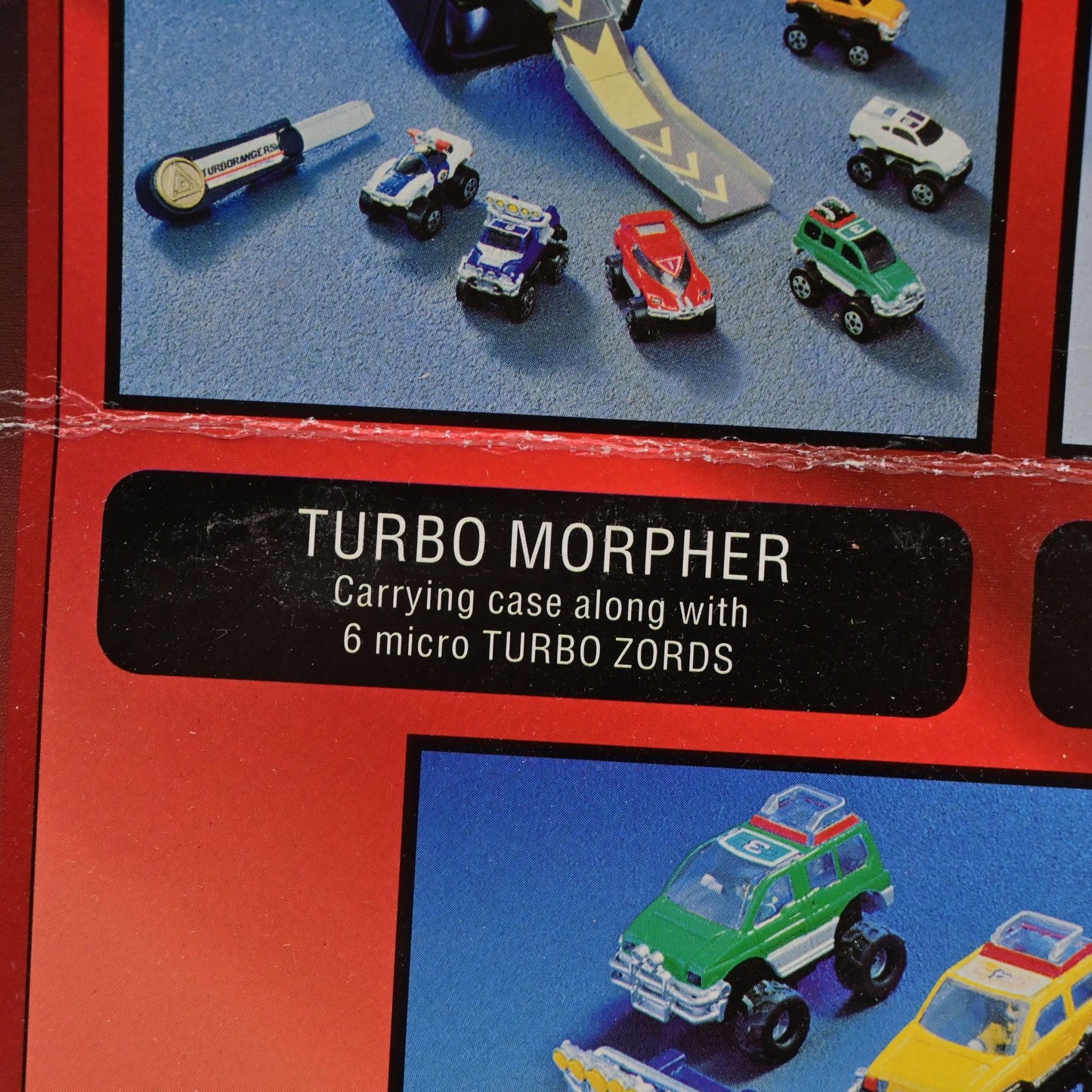 Power Rangers Turbo Zord Road Blasters Dune Star - Vintage 1996