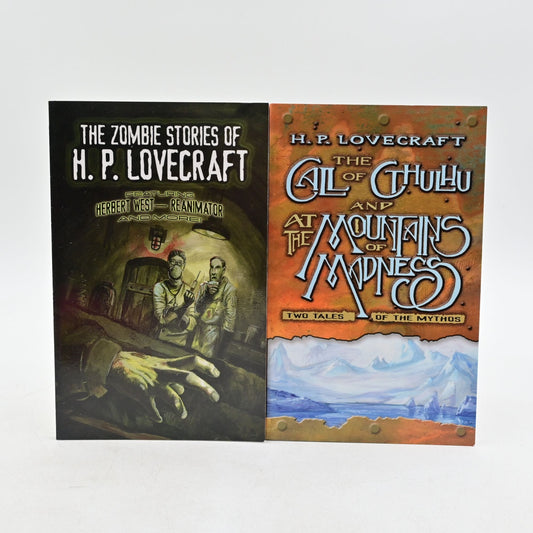 The Zombie Stories Of H.P. Lovecraft & Two Tales Call Of Cthulhu Book Bundle
