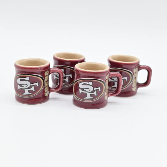 NFL San Francisco 49ers Mini Mug Bundle Of 4