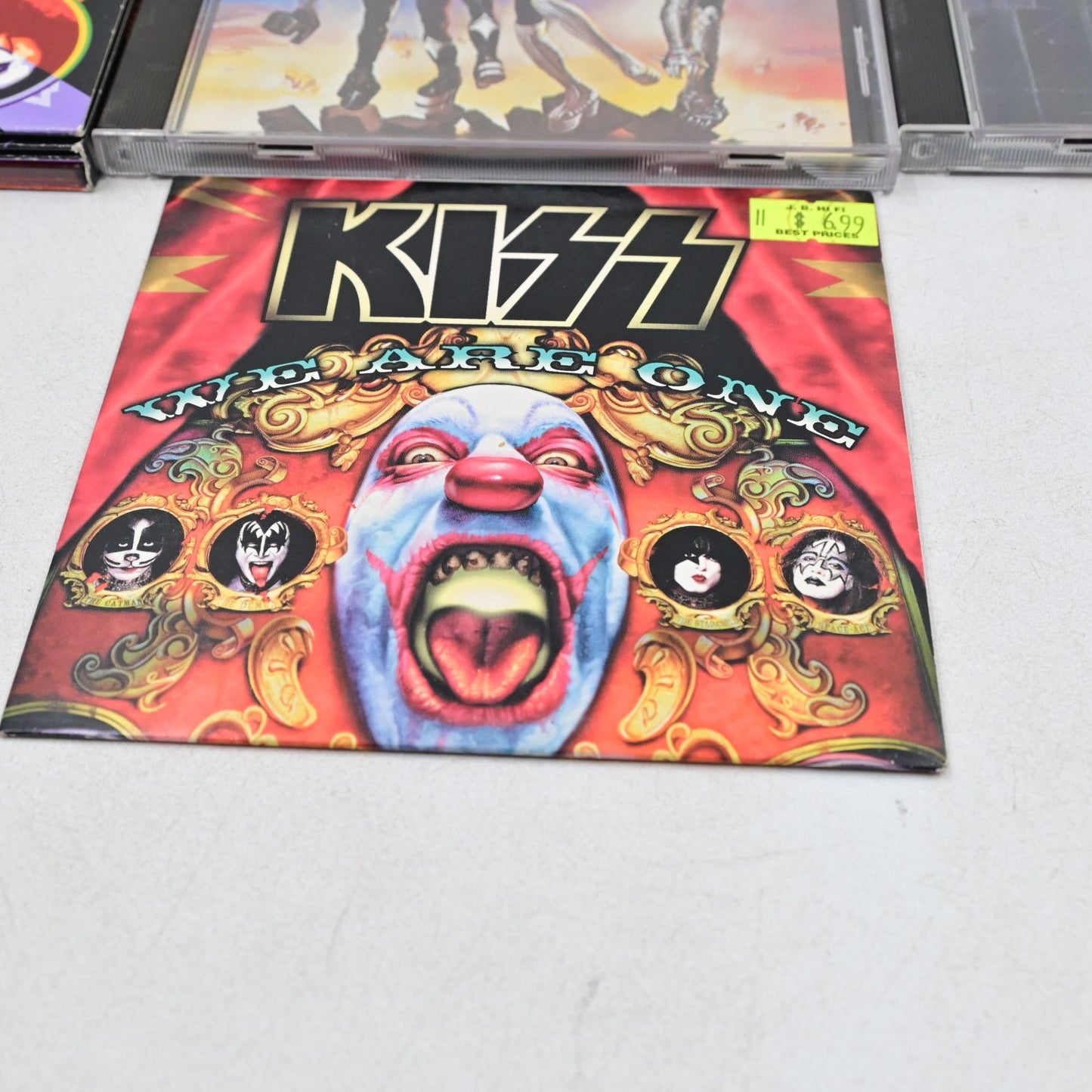 Kiss Love Gun, Sonic Boom, Alive III, Love Gun, We Are One Etc Lot Of 10 Cds