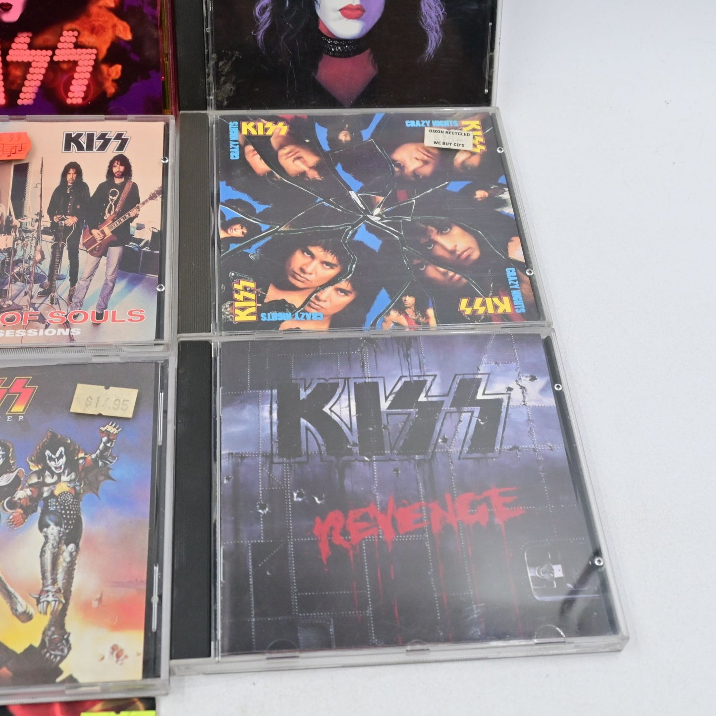 Kiss Love Gun, Sonic Boom, Alive III, Love Gun, We Are One Etc Lot Of 10 Cds