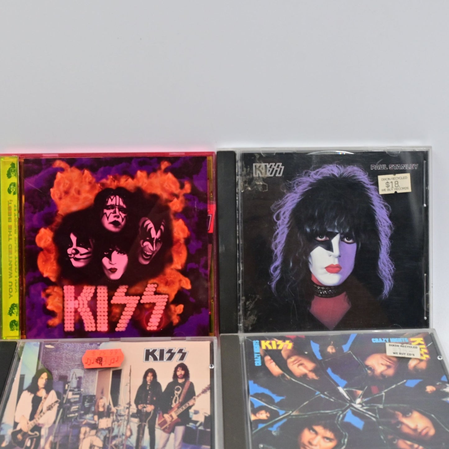 Kiss Love Gun, Sonic Boom, Alive III, Love Gun, We Are One Etc Lot Of 10 Cds
