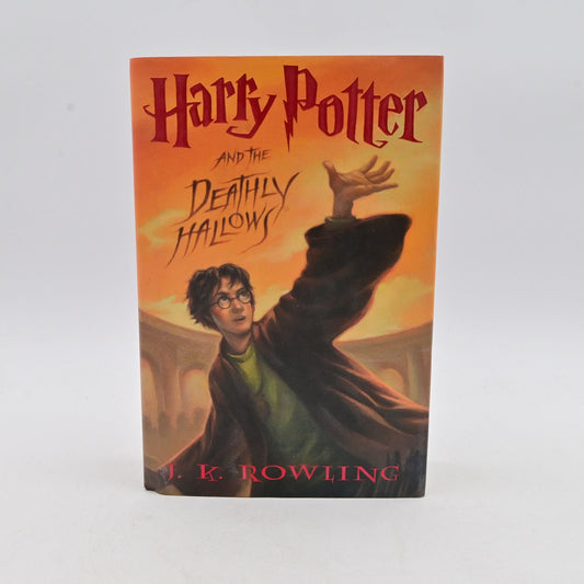 Harry Potter And The Deathly Hallows Hardcover Book By J.K. Rowling 1st Edition
