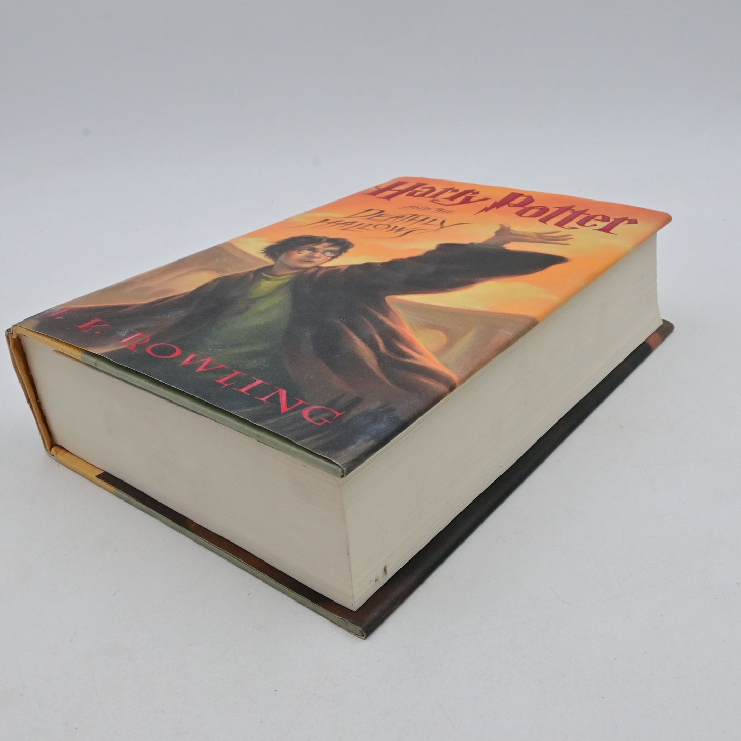 Harry Potter And The Deathly Hallows Hardcover Book By J.K. Rowling 1st Edition
