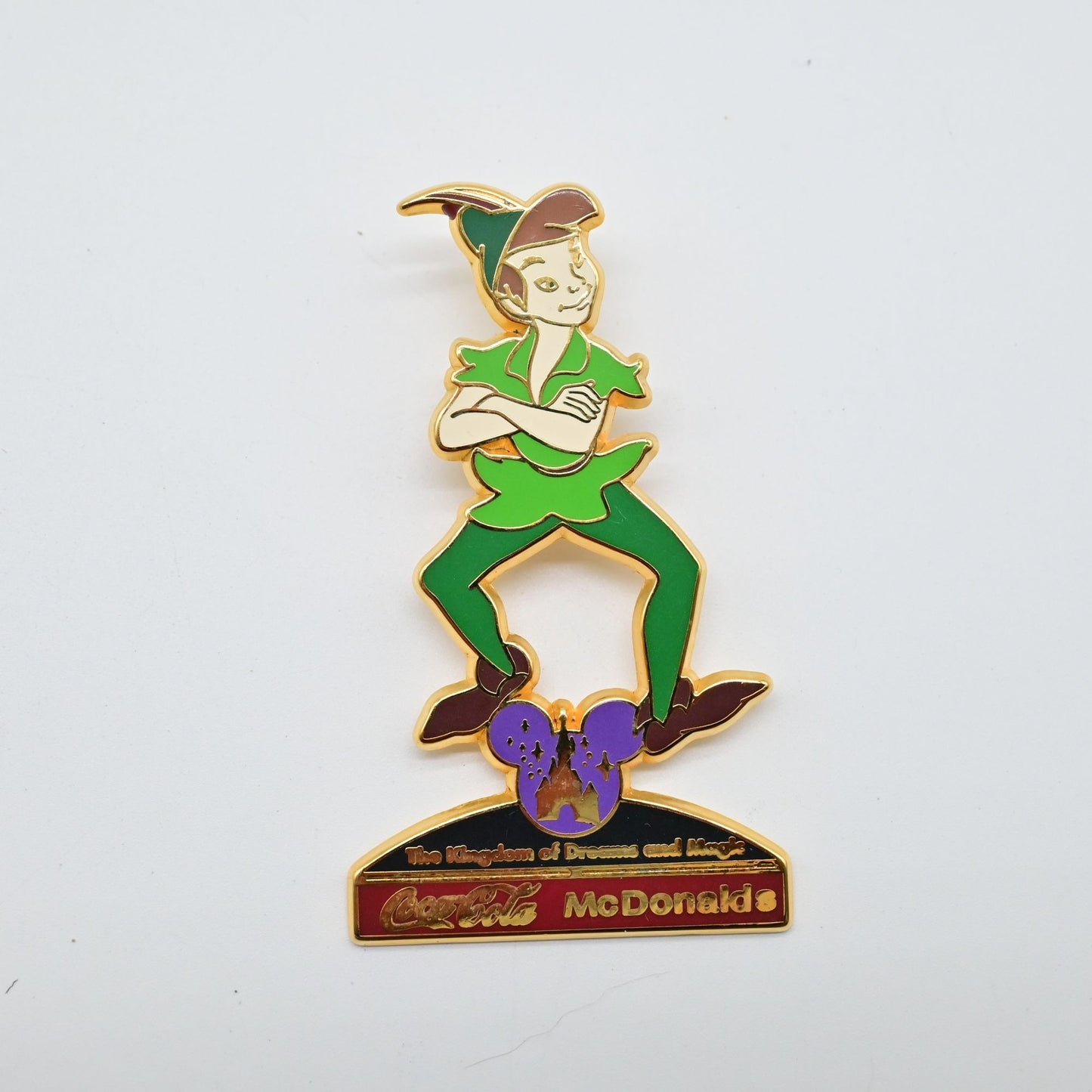Disney Peter Pan Disney Coca-Cola McDonalds Fantasy Pin