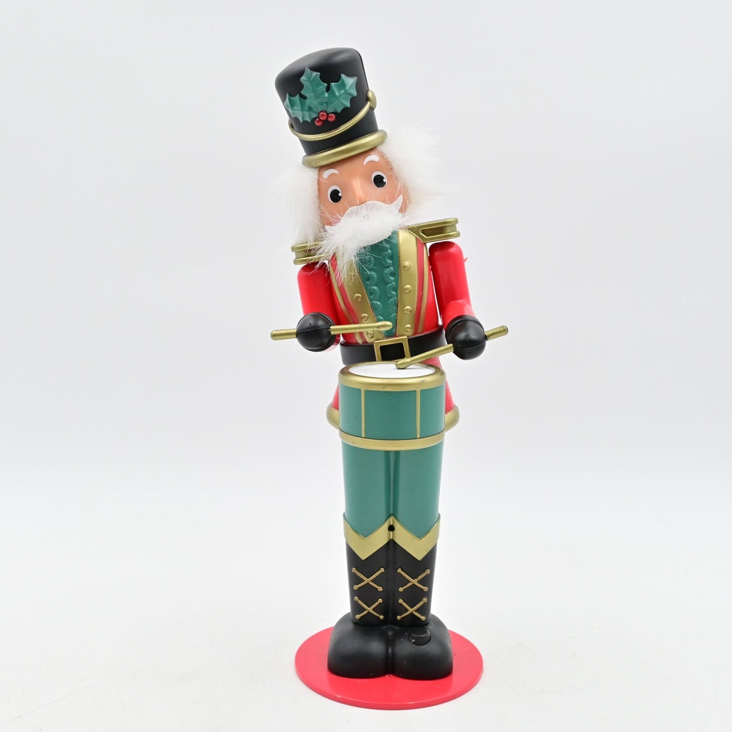 ..Gemmy Industries Nutcracker Drummer 11'' Animated  Figurine