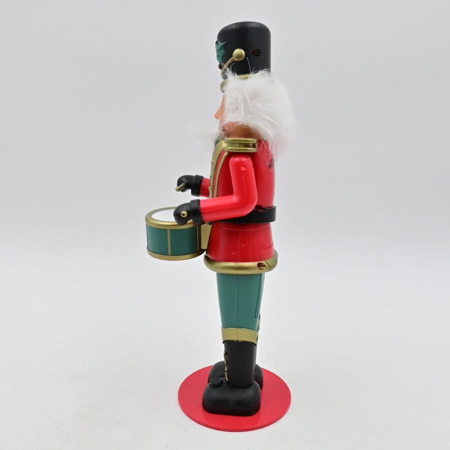 ..Gemmy Industries Nutcracker Drummer 11'' Animated  Figurine