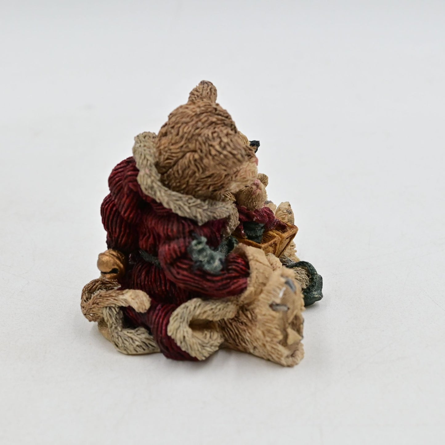 Boyds Bears Resin Cookie the Santa Cat - Vintage 1994