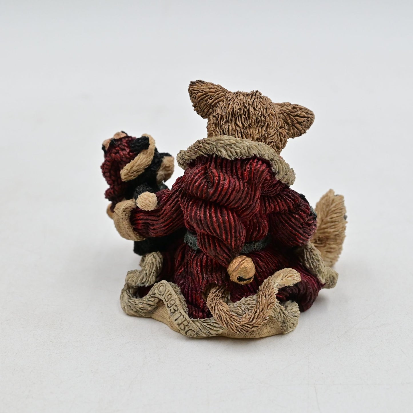 Boyds Bears Resin Cookie the Santa Cat - Vintage 1994