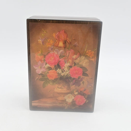 American Music Box Company Reuge Swiss All I Ask Of You Trinket Music Box