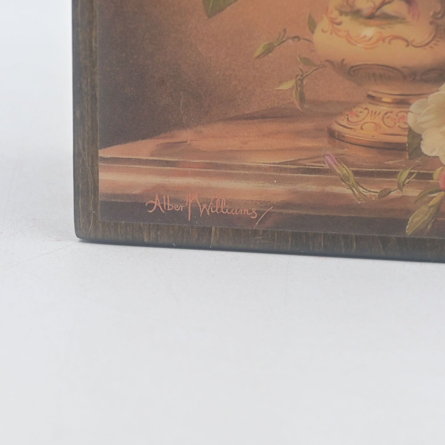 American Music Box Company Reuge Swiss All I Ask Of You Trinket Music Box