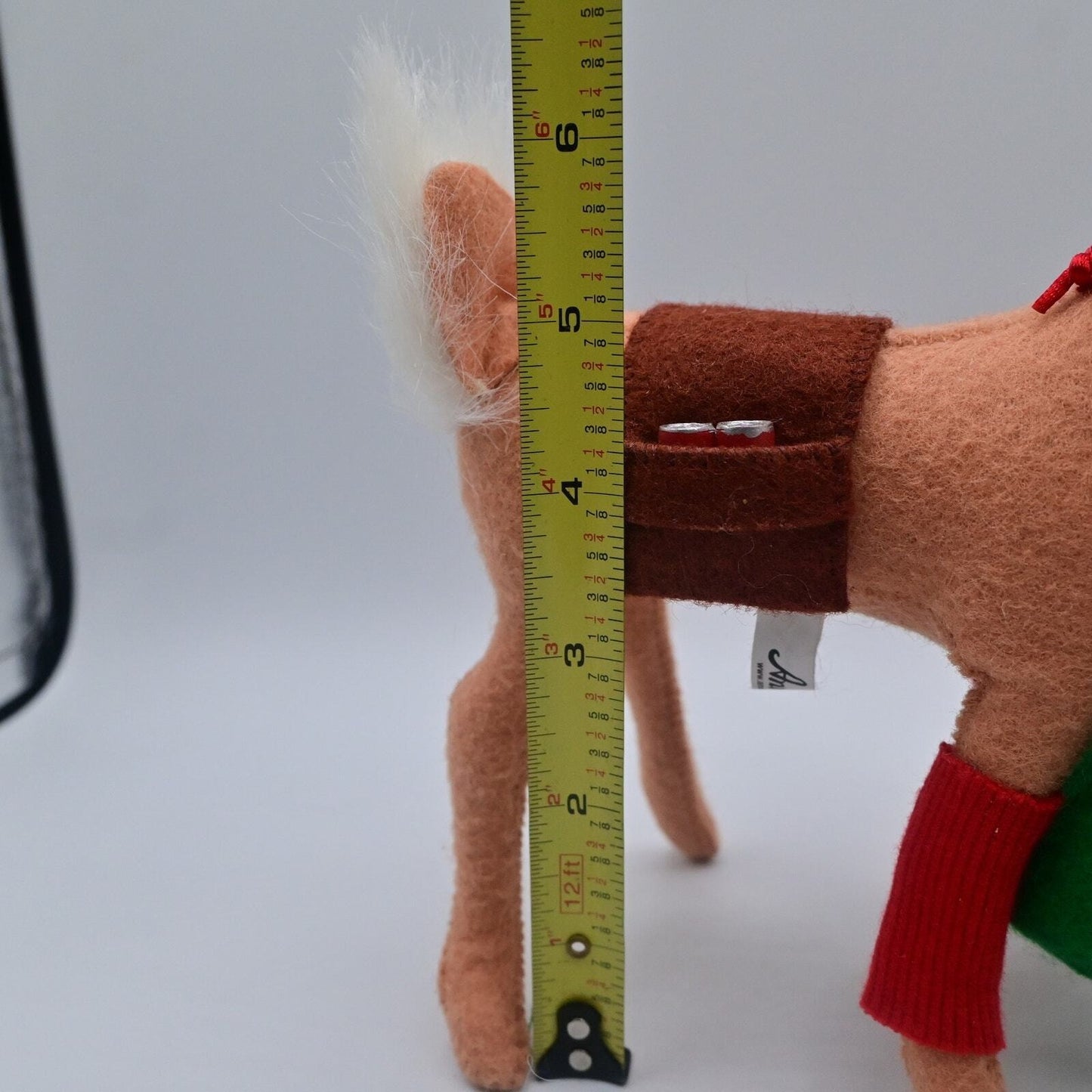 Annalee Tailgating Reindeer Dillards Exclusive Felt Wired Figure 2011 NWT