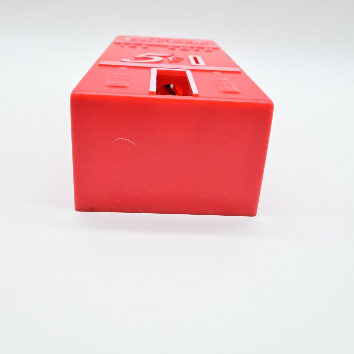 Coca Cola plastic Novelty Soda Dispenser Coin Bank Vending Machine Vintage 1980s