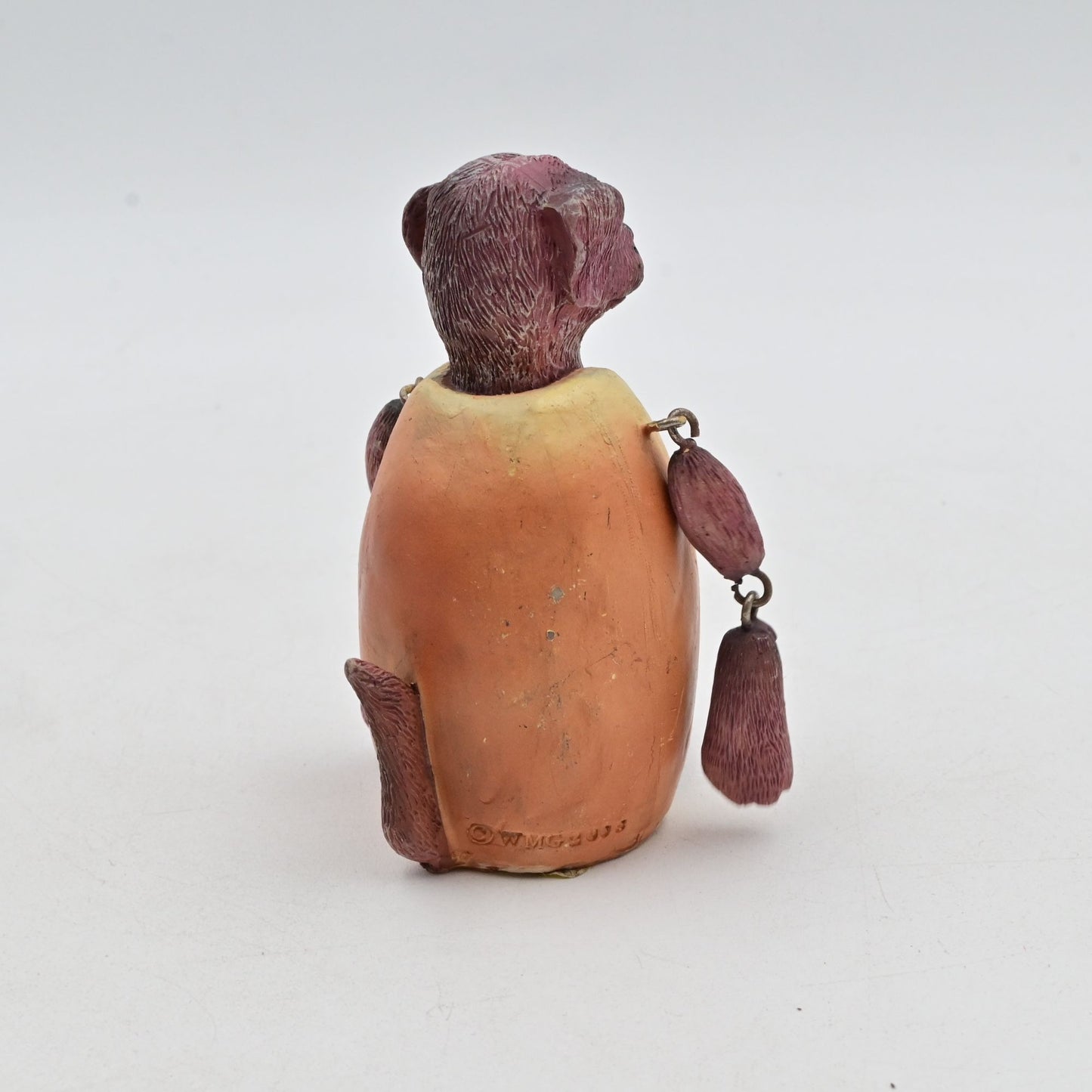 Dog-In-Hotdog Costume Figurine With Dangling Legs Arms