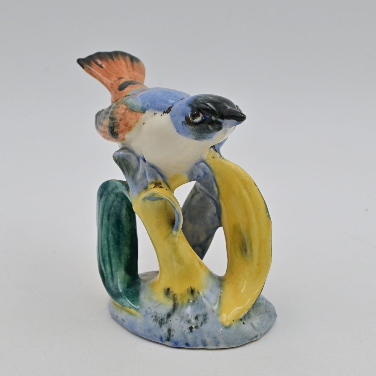 Vintage Stangl Pottery Blueheaded Vireo Bird Figurine #3348