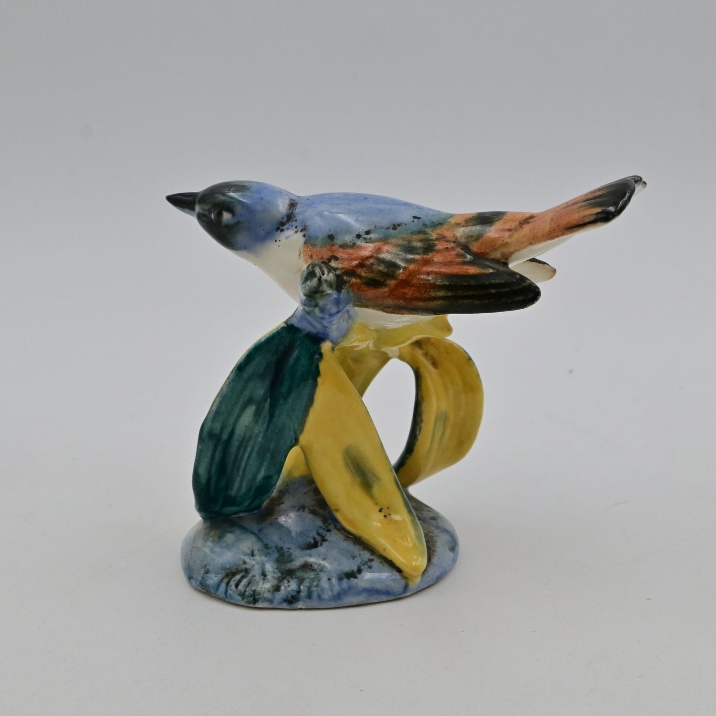 Vintage Stangl Pottery Blueheaded Vireo Bird Figurine #3348