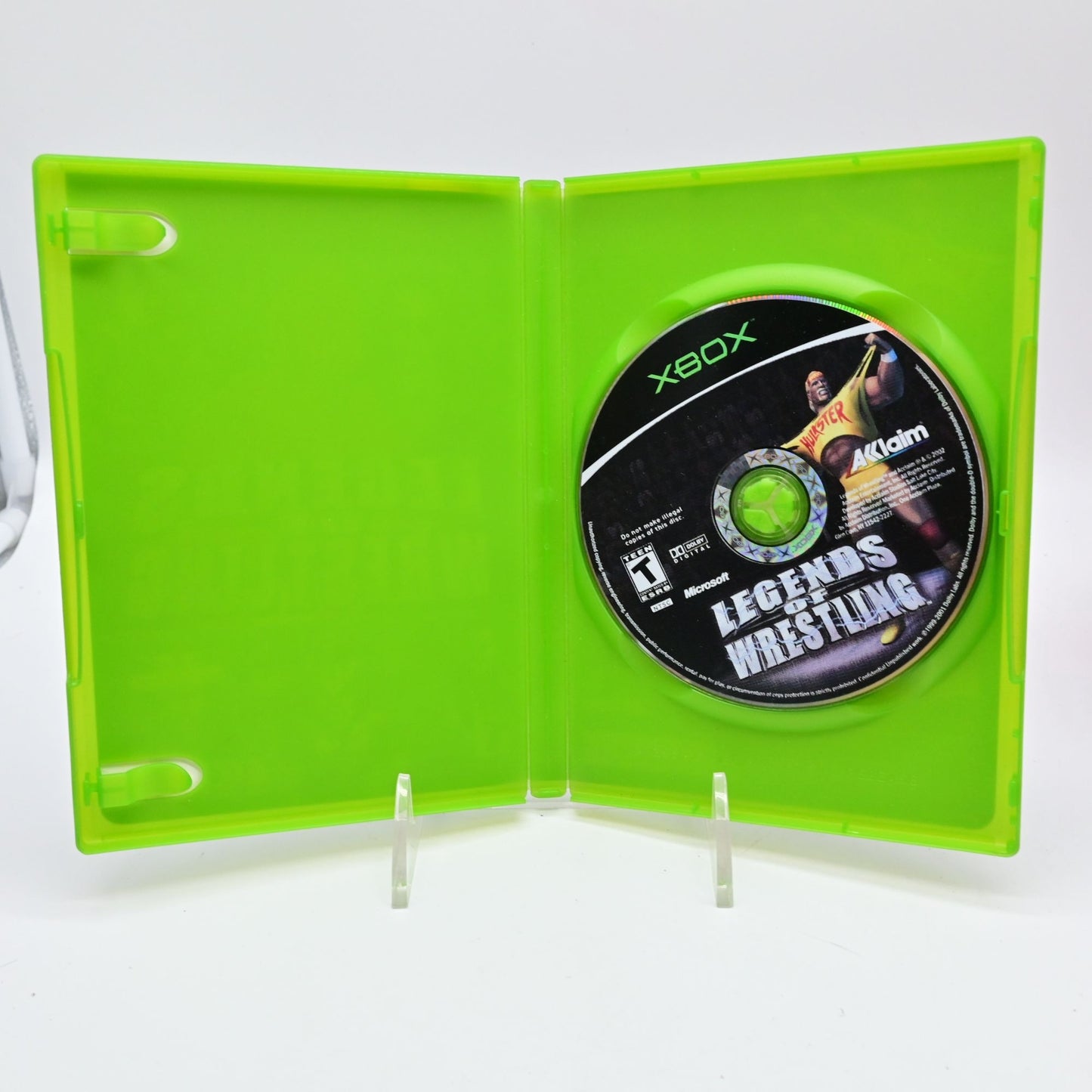 Xbox Legends Of Wrestling W/ Case No Manual