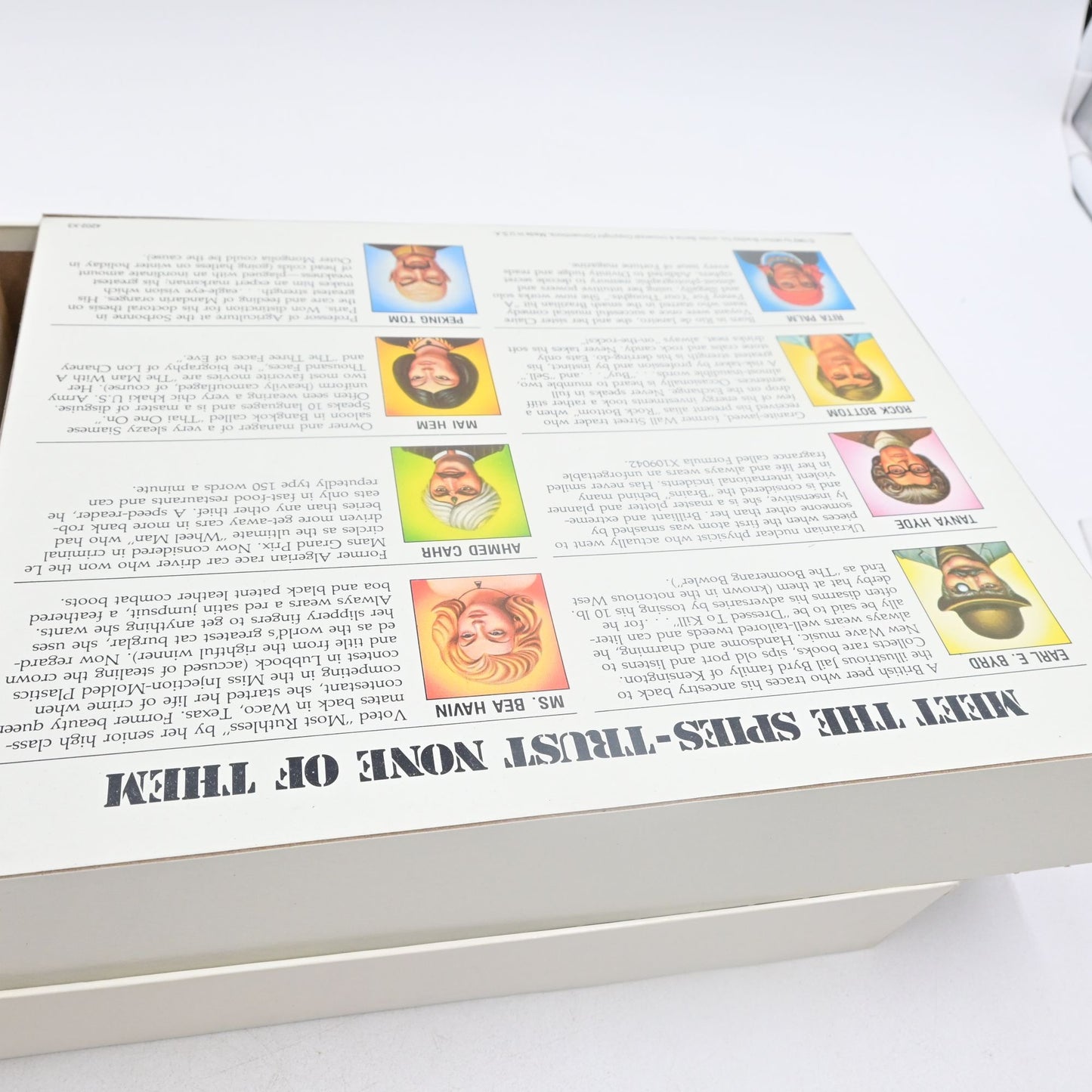 Conspiracy Board Game Milton Bradley Vintage 1982