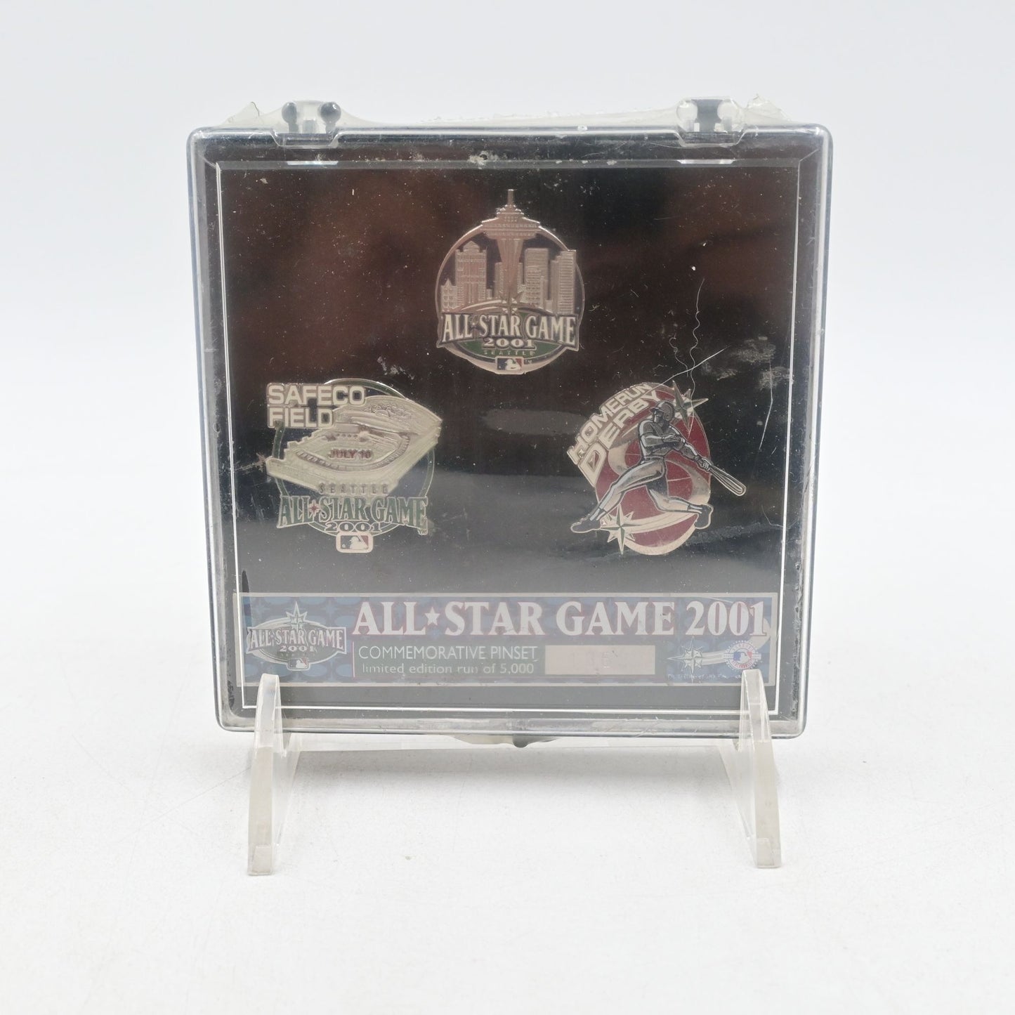 MLB All-Star Game Commemorative Pin Set 2001New Sealed