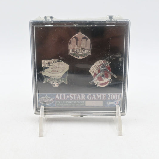 MLB All-Star Game Commemorative Pin Set 2001New Sealed