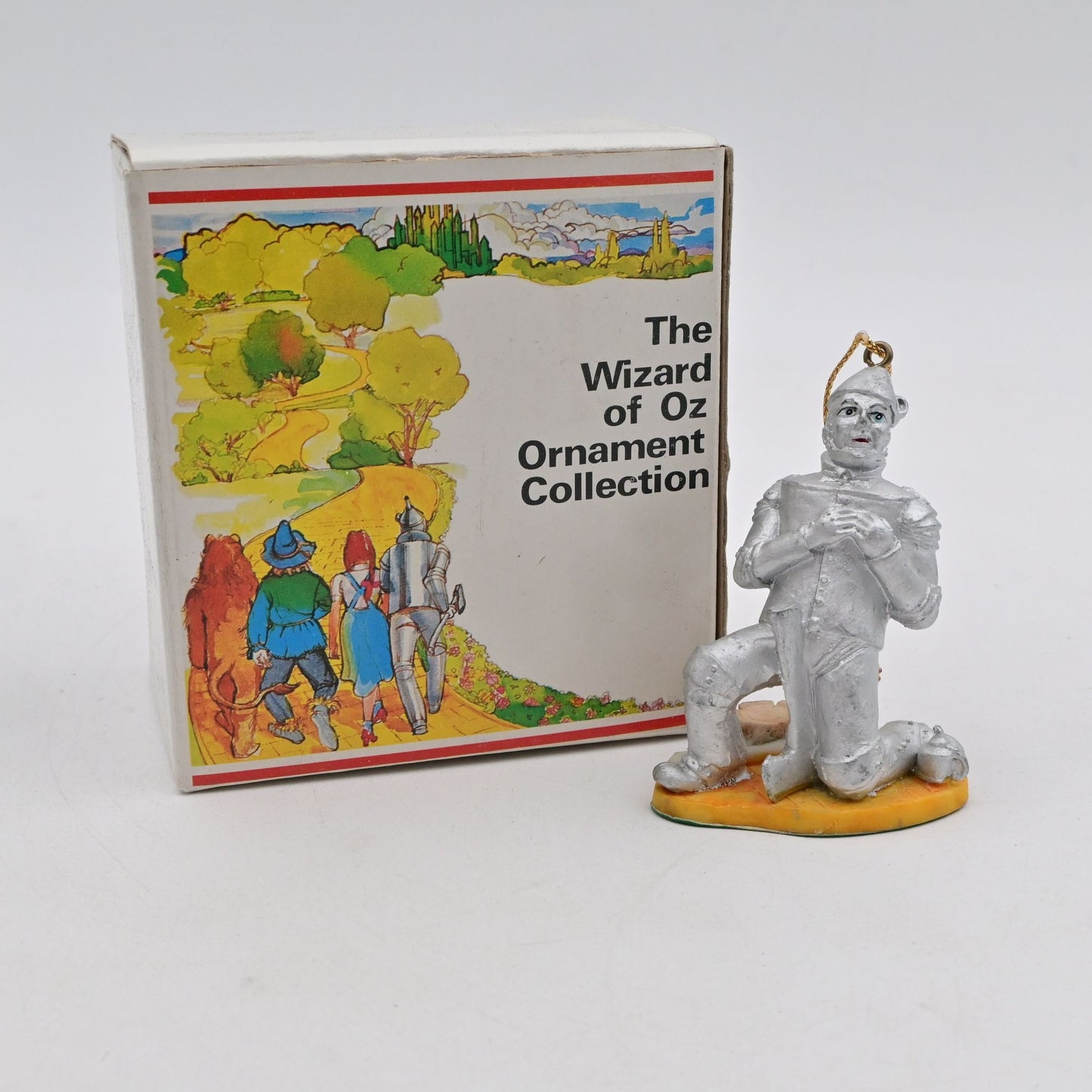 Vintage 1989 Wizard Of Oz Tin Man Ornament By Dave Grossman With Original Box