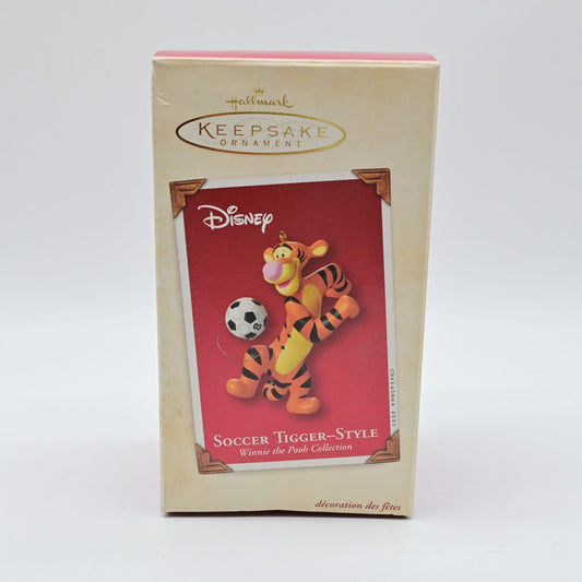 Vintage 2003 Disney Soccer Tigger-Style Hallmark Keepsake Ornament