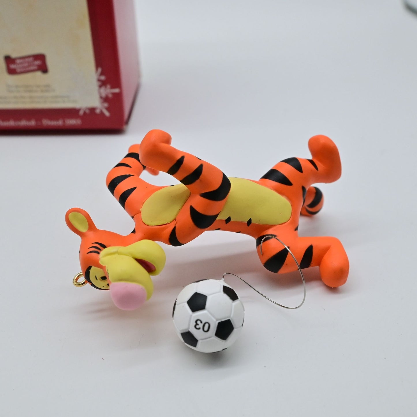 Vintage 2003 Disney Soccer Tigger-Style Hallmark Keepsake Ornament