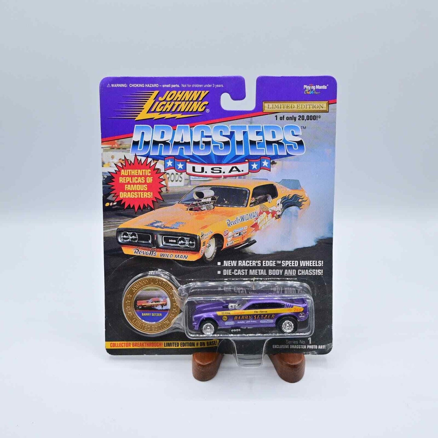 Johnny Lightning Dragsters U.S.A. Barry Setzer - Vintage 1996