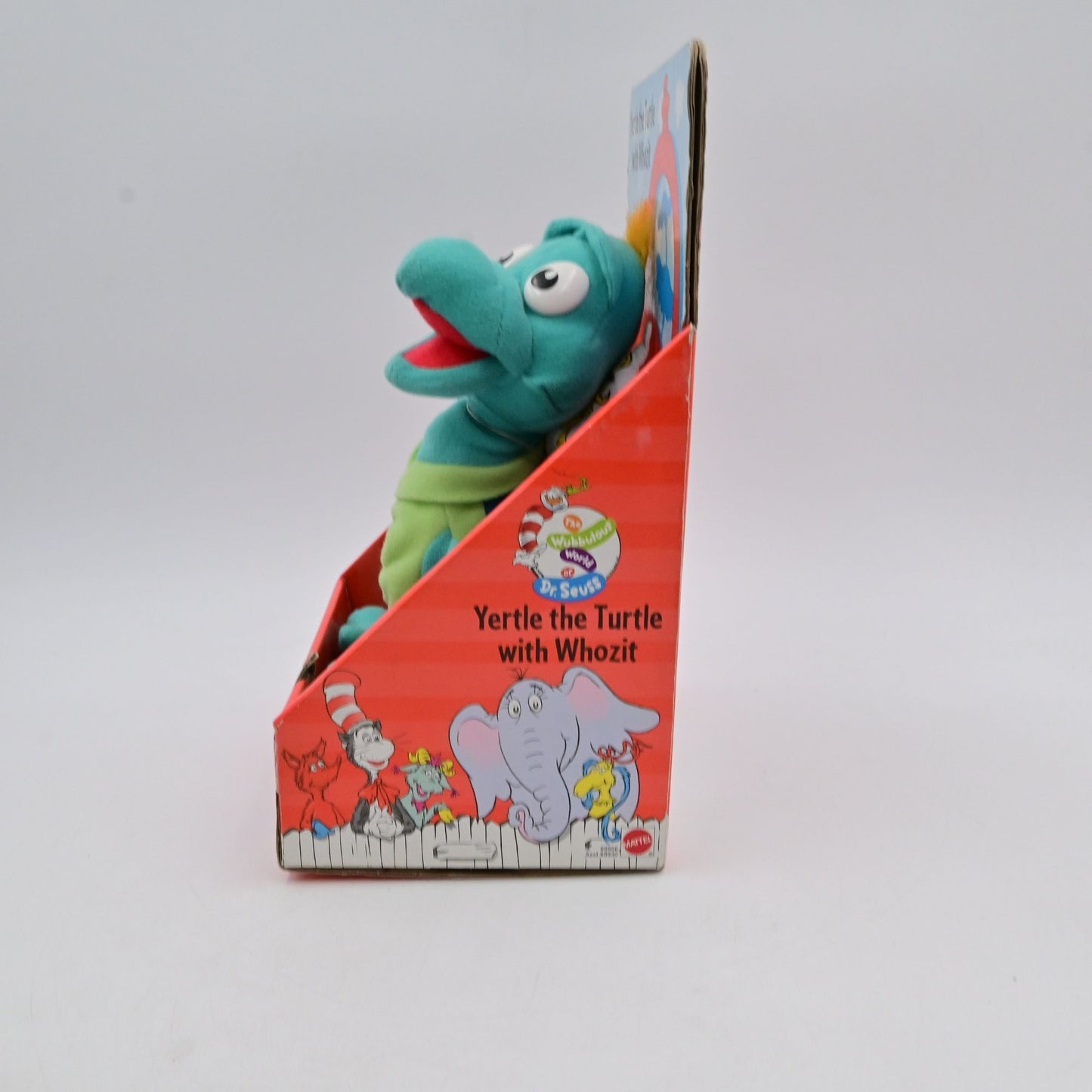 Dr Seuss Yertle The Turtle With Whozit Plush Vintage 1997 NIB