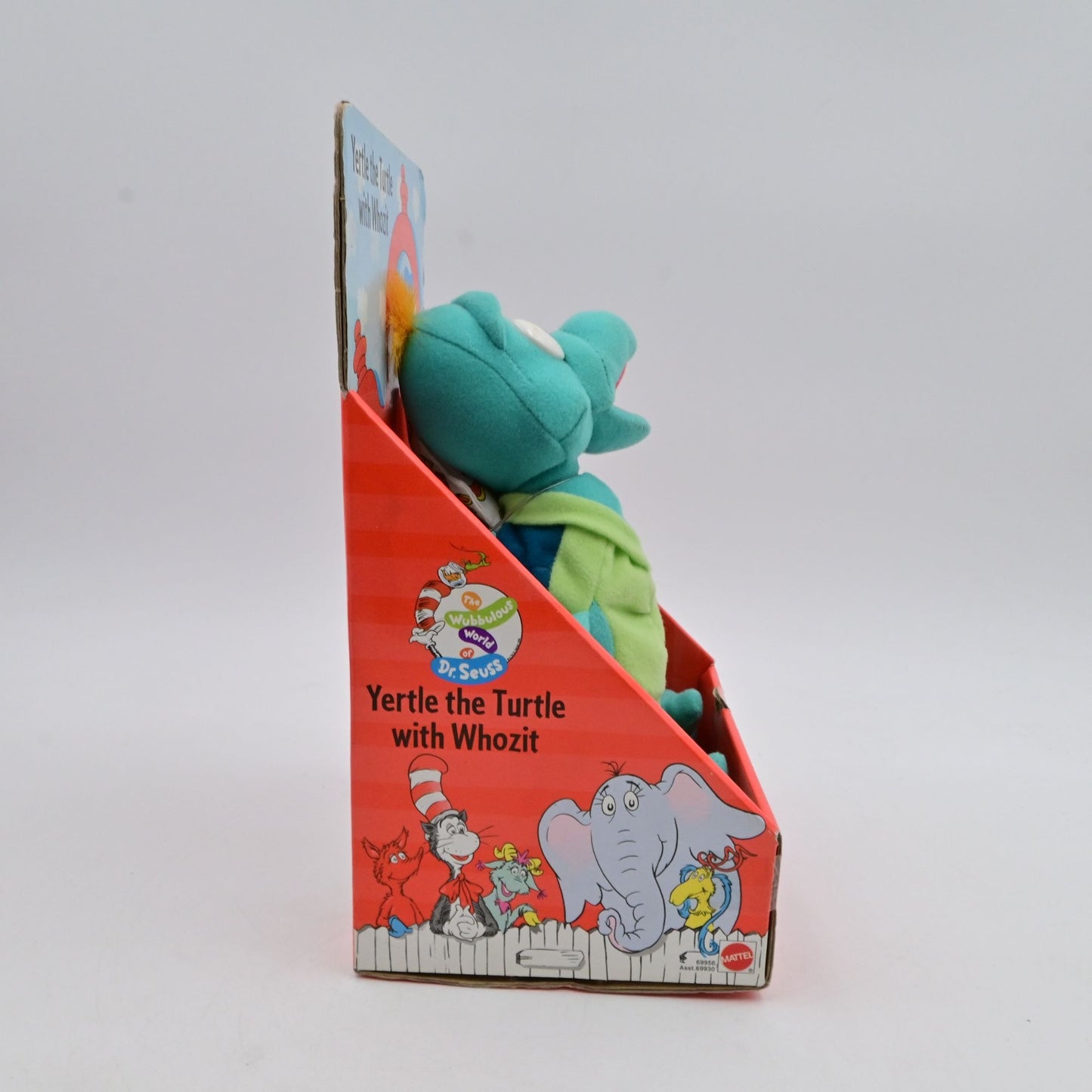 Dr Seuss Yertle The Turtle With Whozit Plush Vintage 1997 NIB