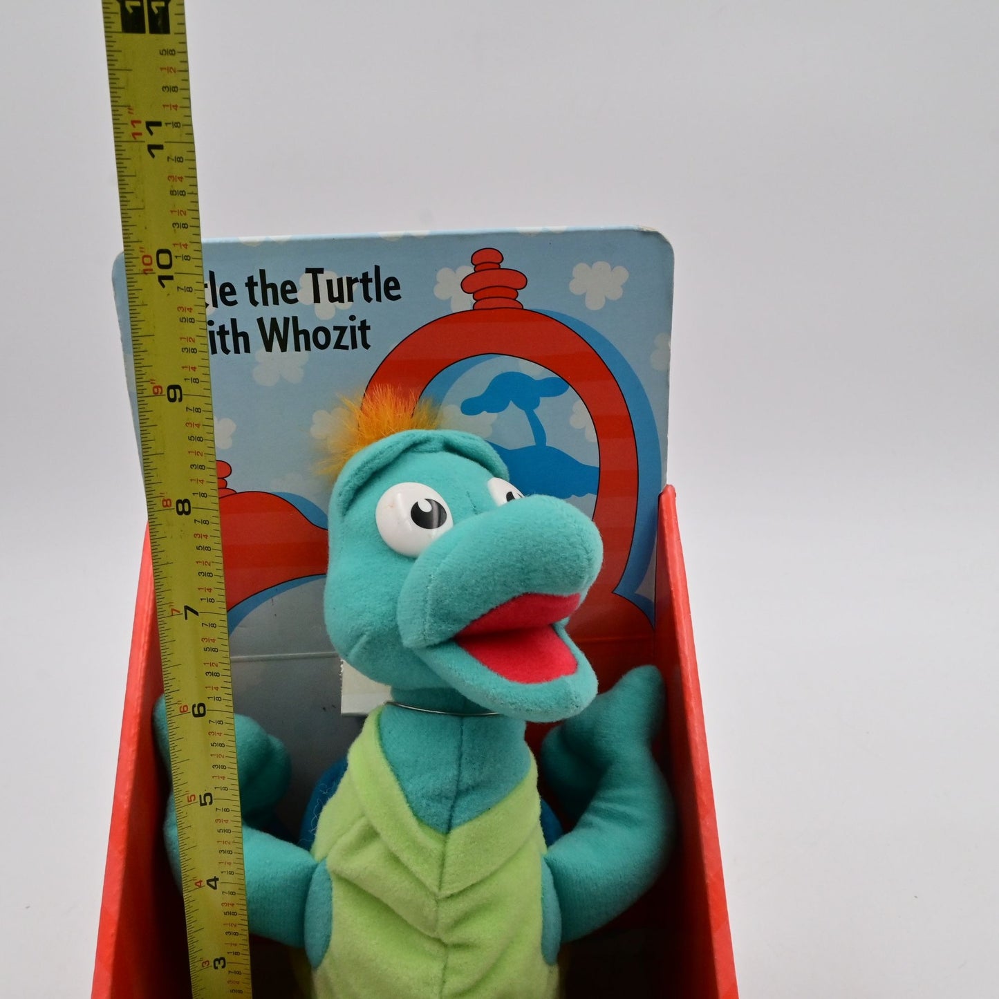 Dr Seuss Yertle The Turtle With Whozit Plush Vintage 1997 NIB