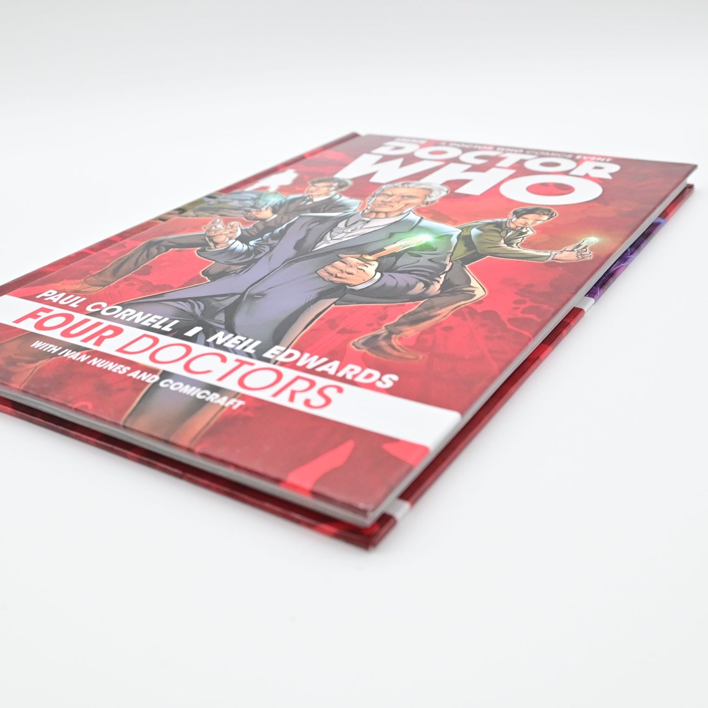Doctor Who Four Doctors Graphic Novel By Paul Cornell Neil Edwards Hardcover