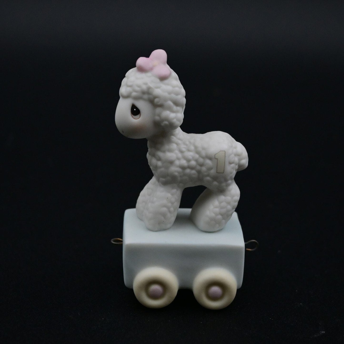 Vintage Enesco Precious Moments Happy Birthday Little Lamb Figure