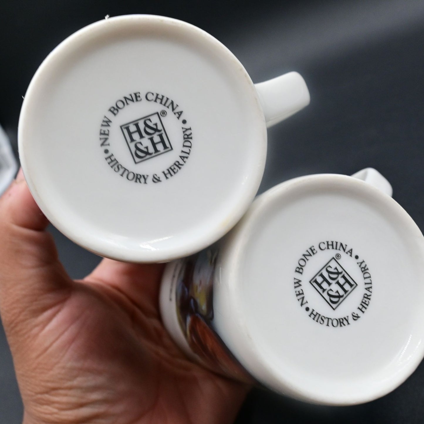History & Heraldry New Bone China For A Cat Lover Coffee Mug 8oz Kitten Set Of 2