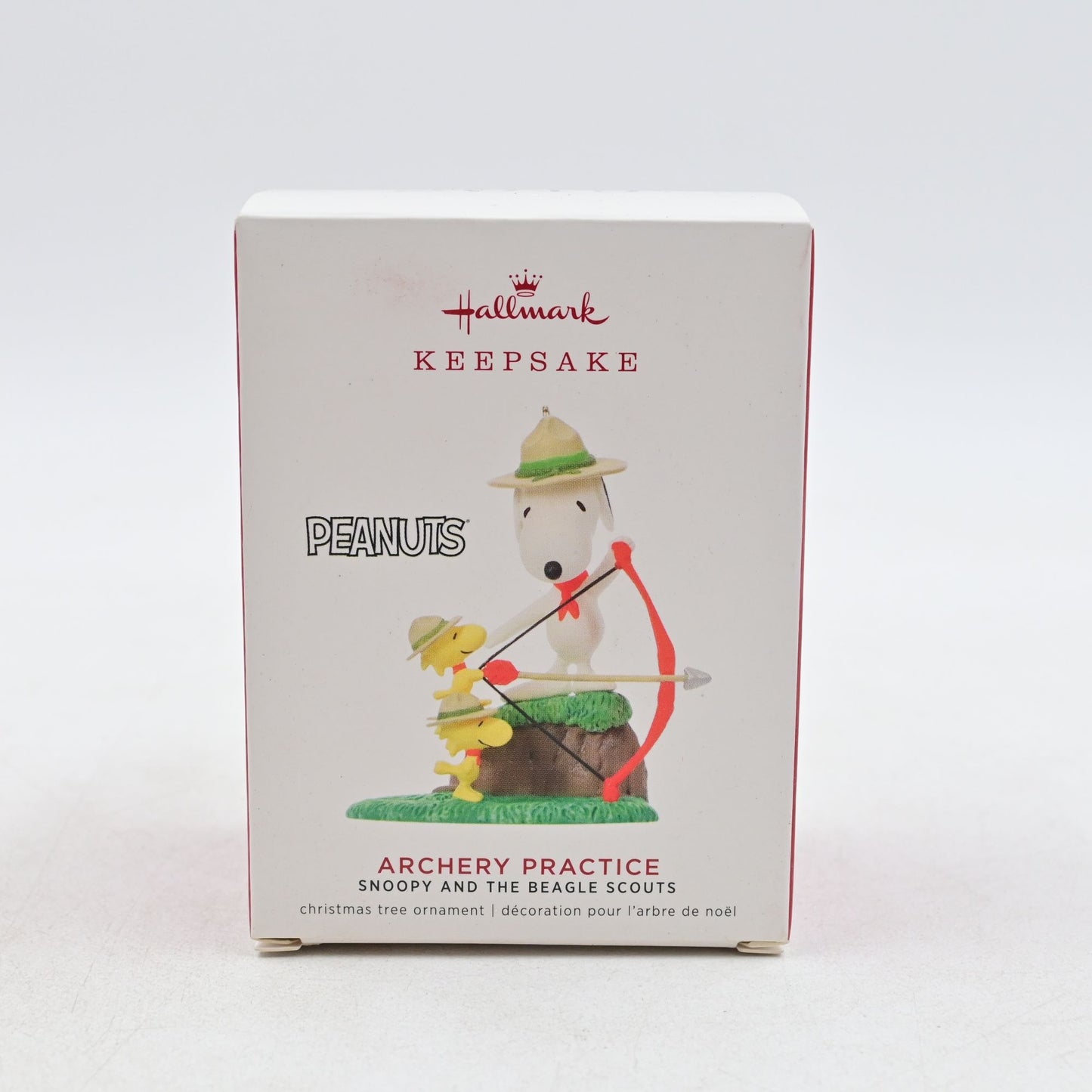 Hallmark Keepsake Peanuts Archery Practice Snoopy Beagle Scouts Ornament 2019