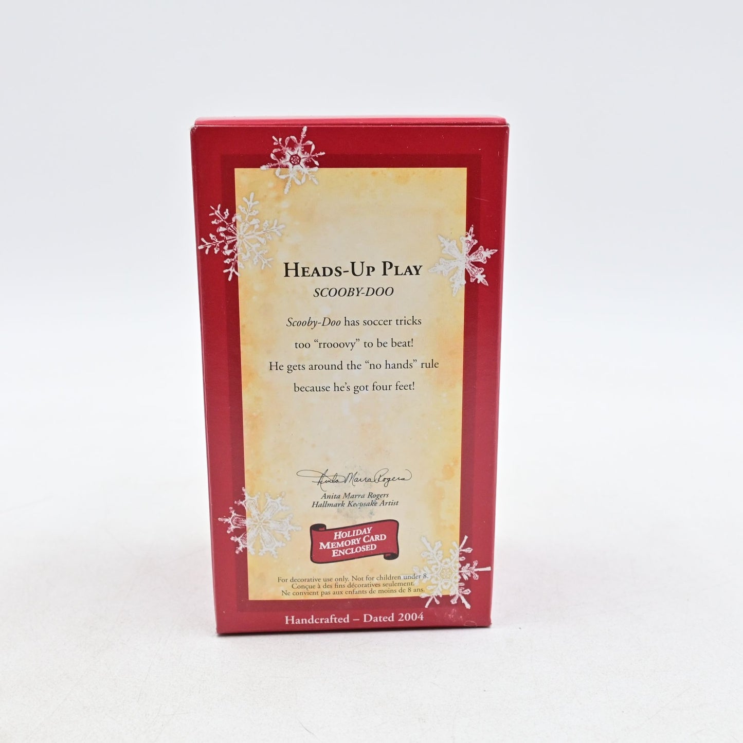 Hallmark Keepsake Scooby-Doo Heads-Up Play Christmas Ornament Vintage 2004