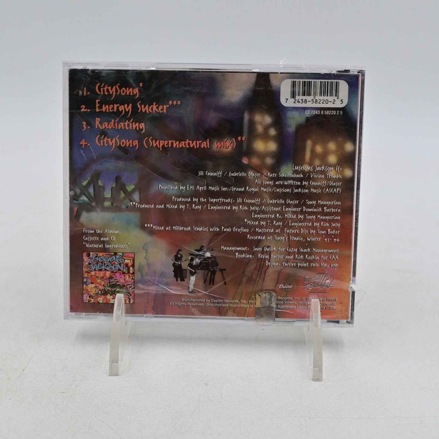 Luscious Jackson City Song CD Sealed