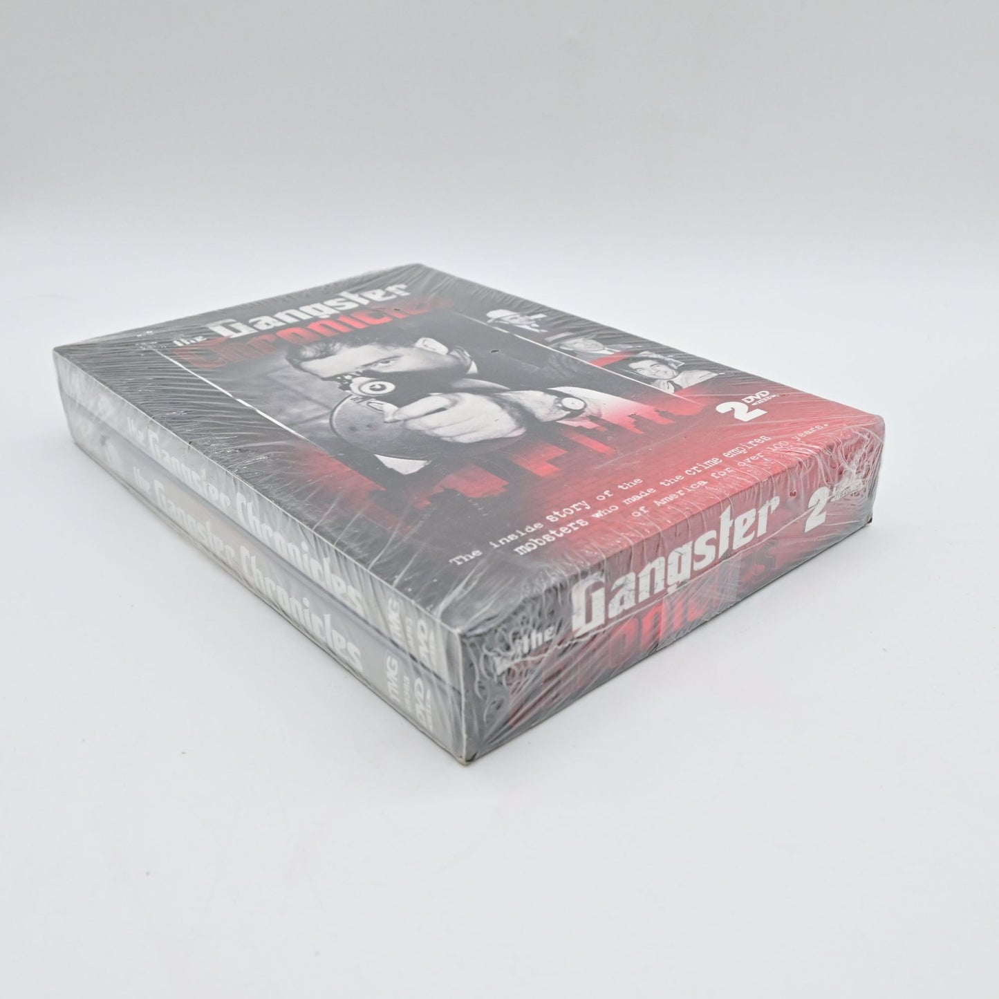 The Gangster Chronicles 2-Disc DVD Set Sealed Crime History Series Sealed