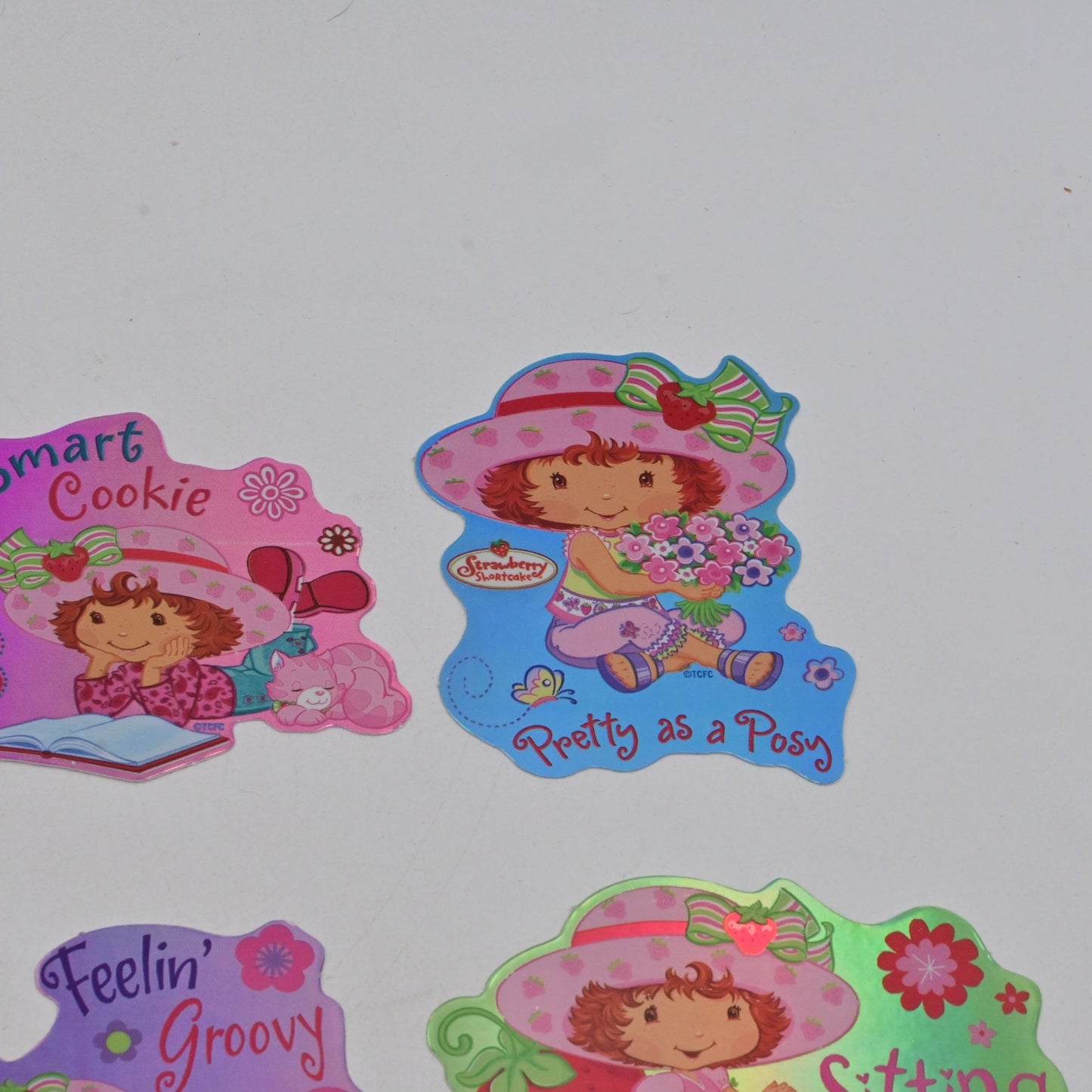 Strawberry Shortcake Scratch & Sniff Stickers Complete Set Of 15 Vintage 2004