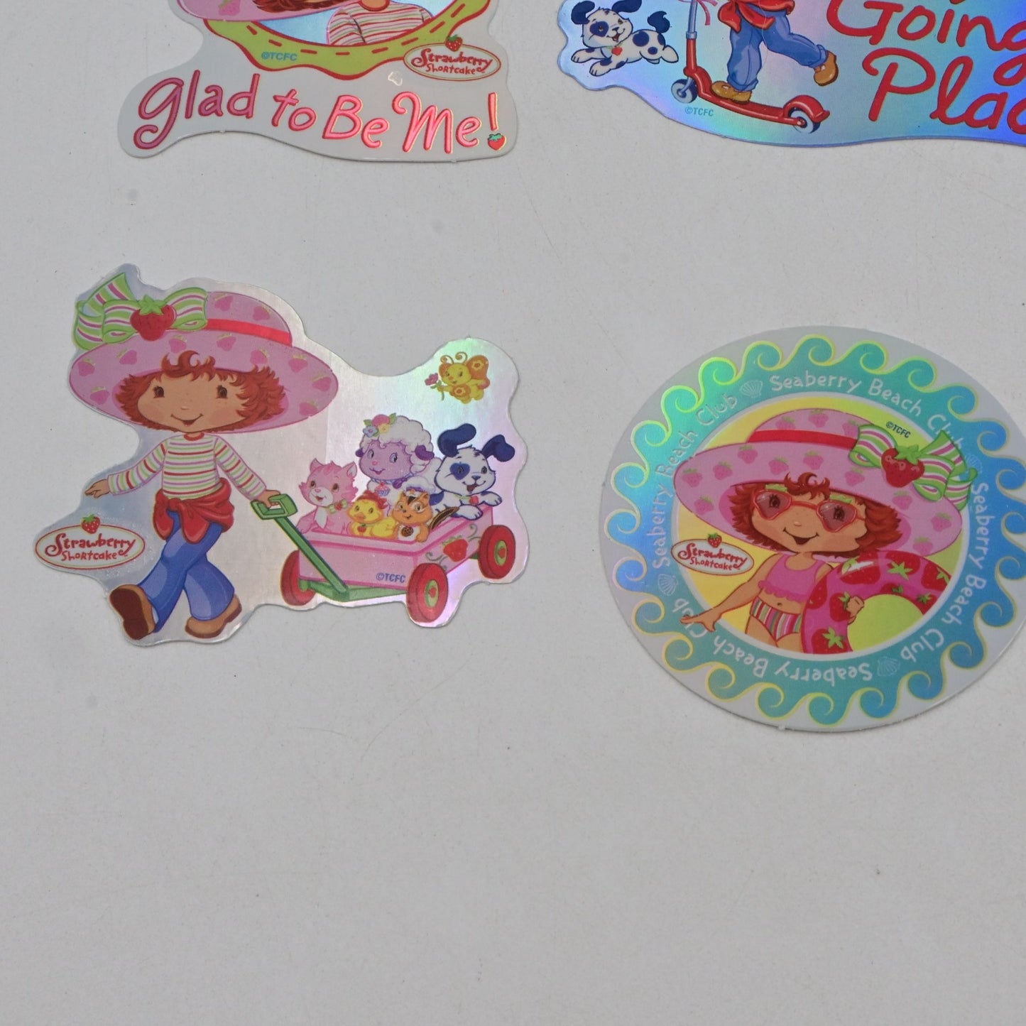 Strawberry Shortcake Scratch & Sniff Stickers Complete Set Of 15 Vintage 2004