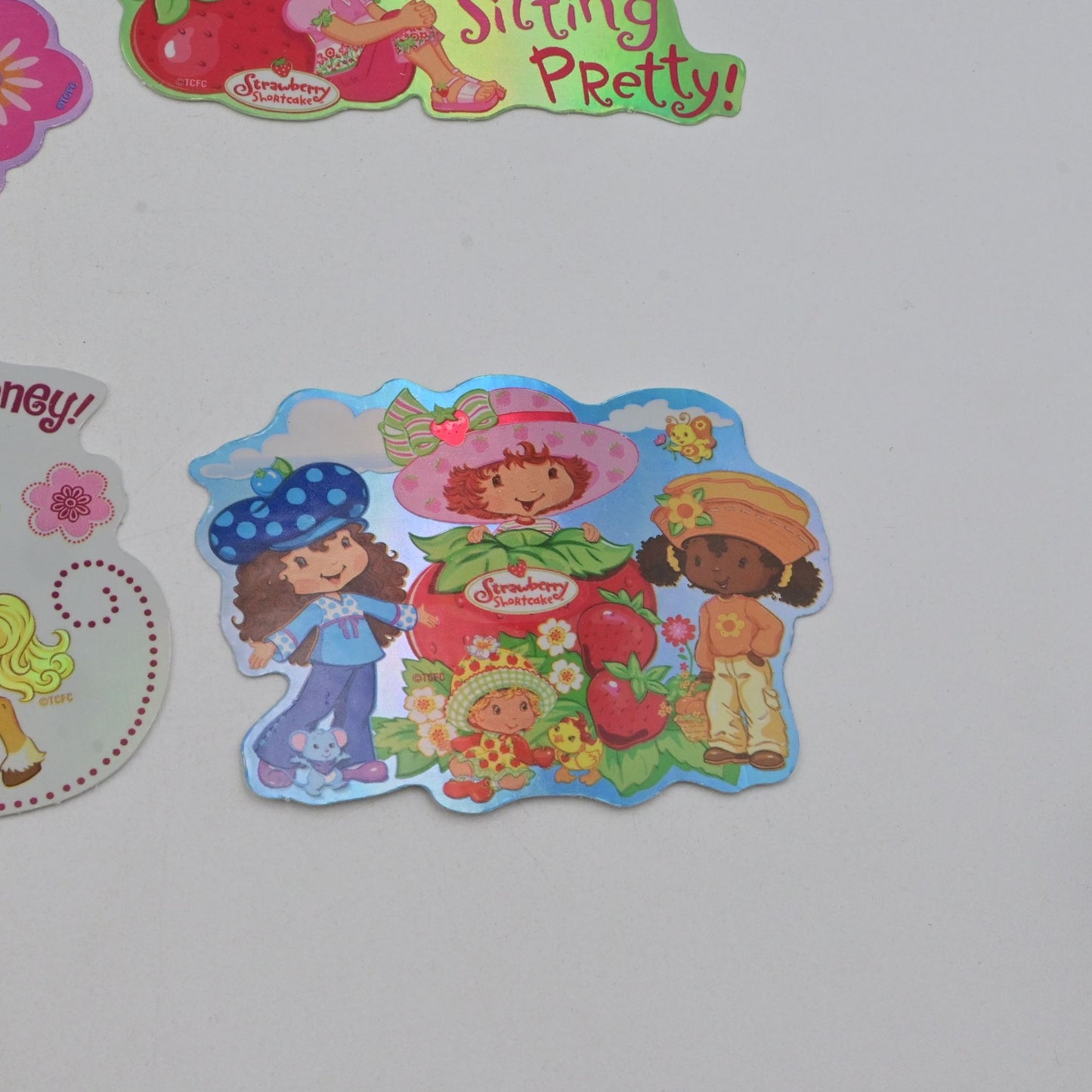 Strawberry Shortcake Scratch & Sniff Stickers Complete Set Of 15 Vintage 2004