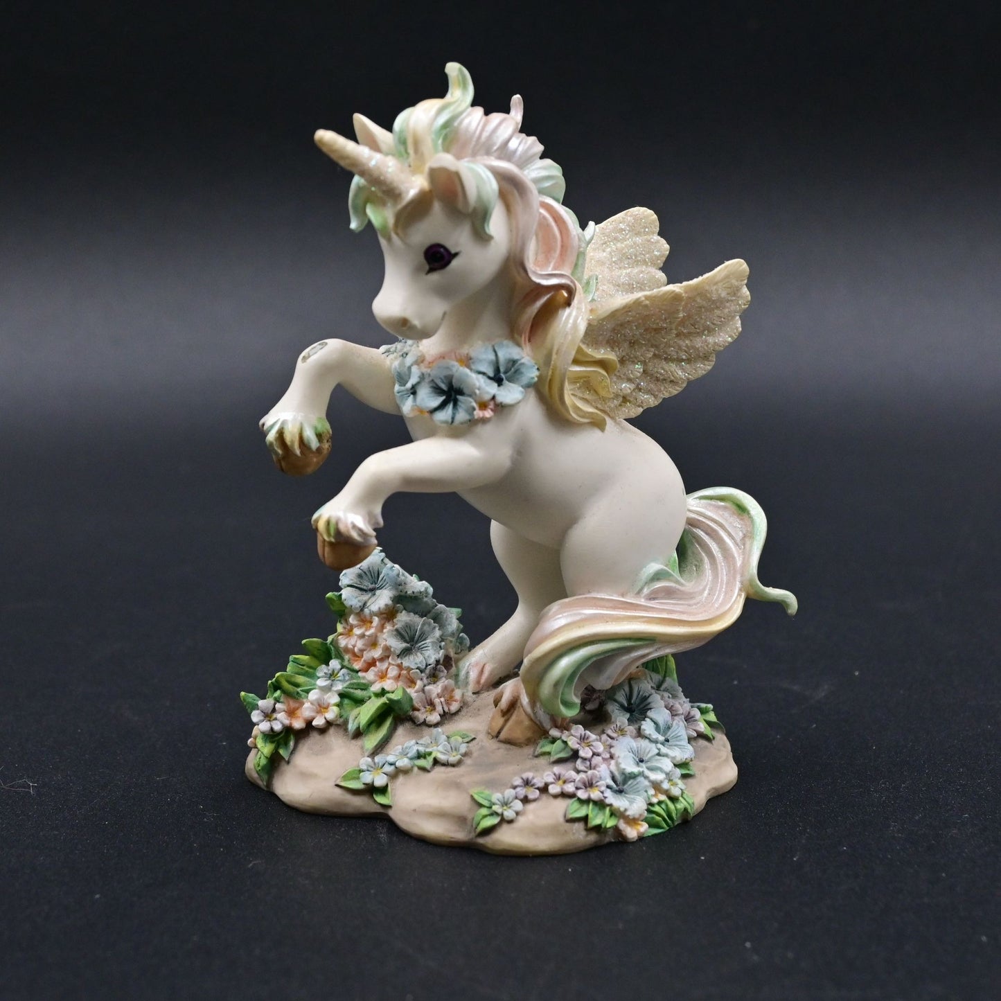 Hamilton Collection Rainbow Dreams Butterflies And Rainbow Skies Damaged