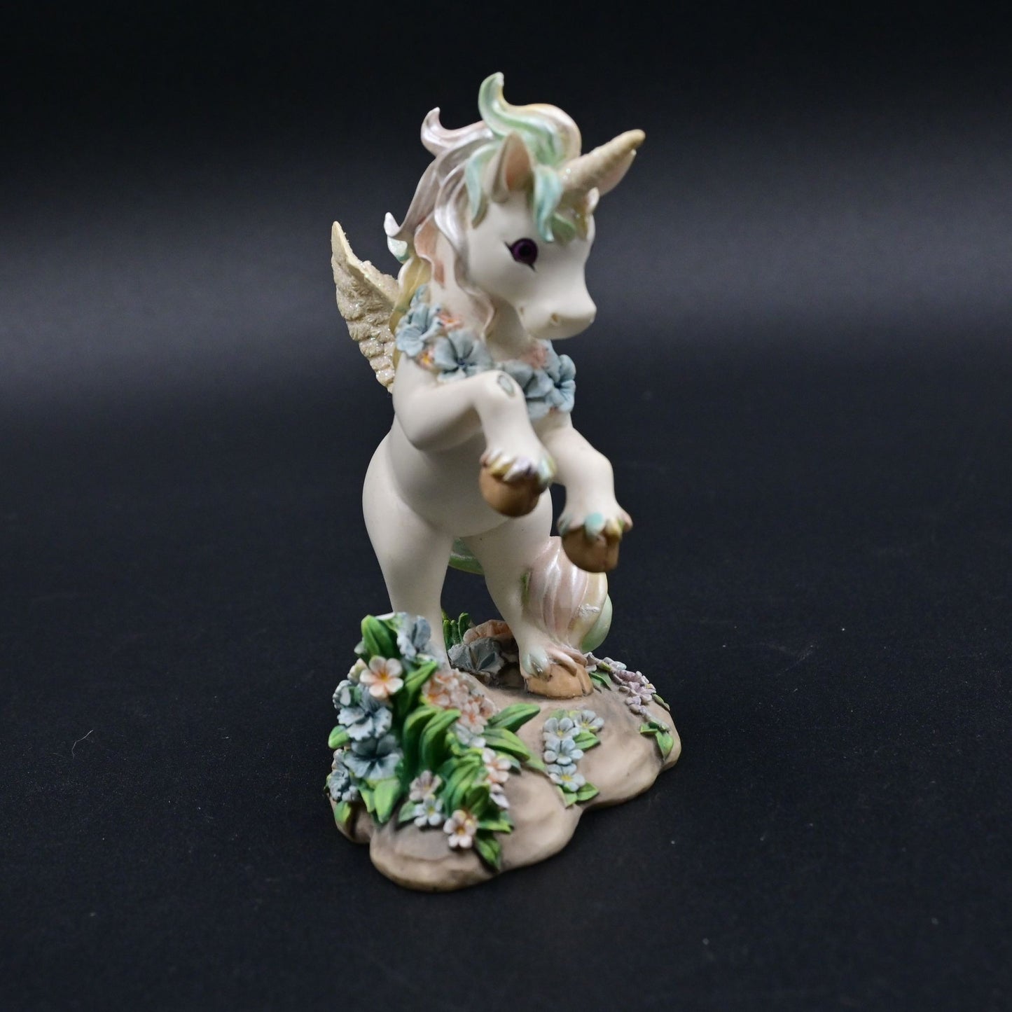 Hamilton Collection Rainbow Dreams Butterflies And Rainbow Skies Damaged