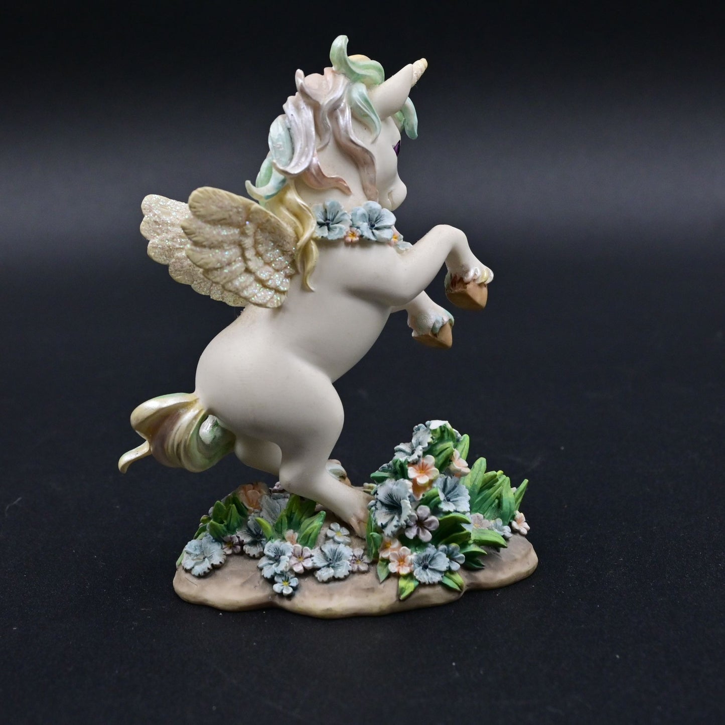 Hamilton Collection Rainbow Dreams Butterflies And Rainbow Skies Damaged