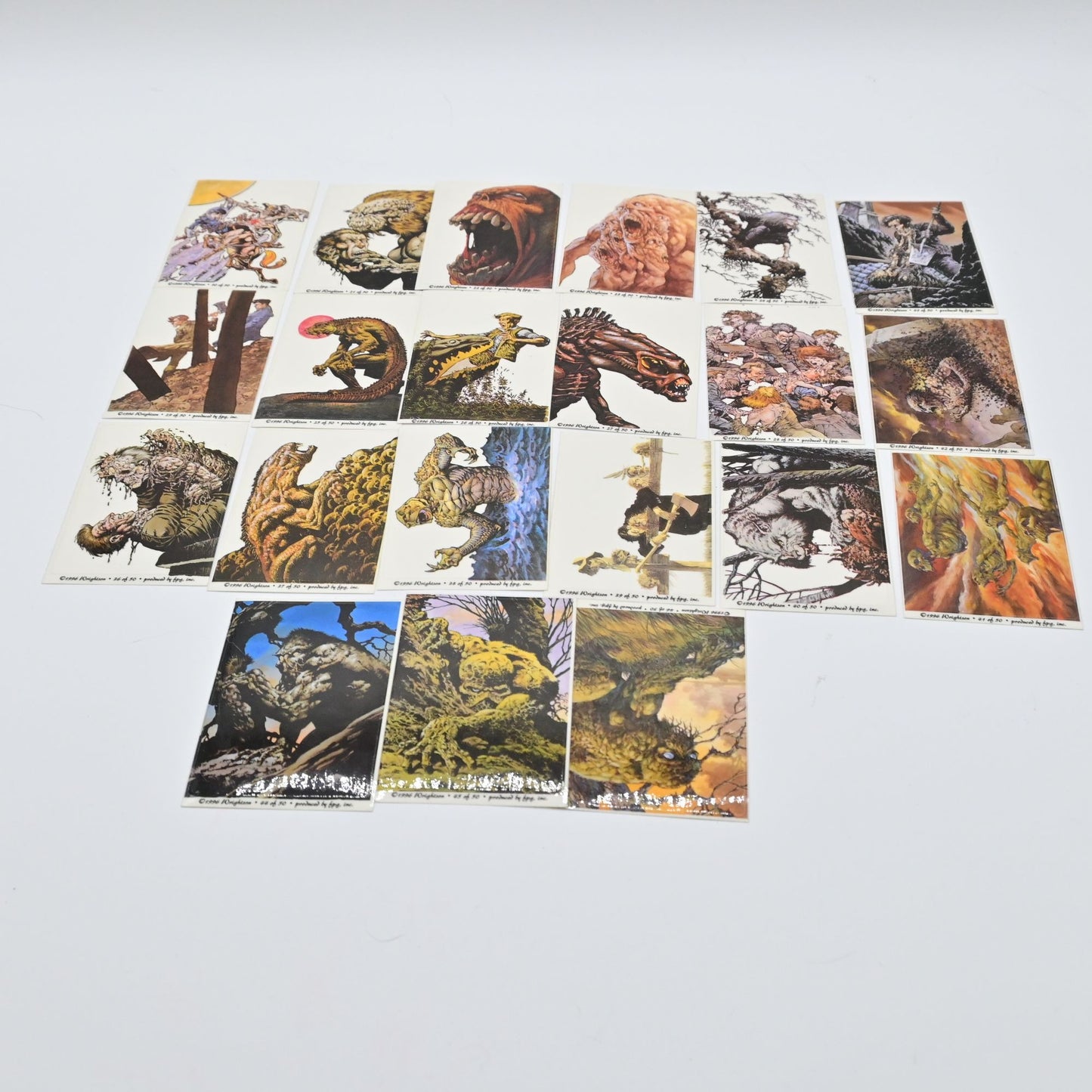 Bernie Wrightson Master Of Macabre Sticker Set Of 21
