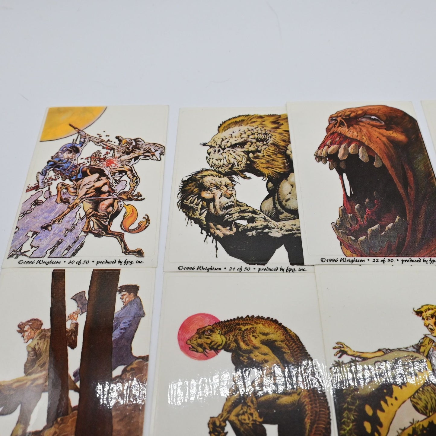 Bernie Wrightson Master Of Macabre Sticker Set Of 21