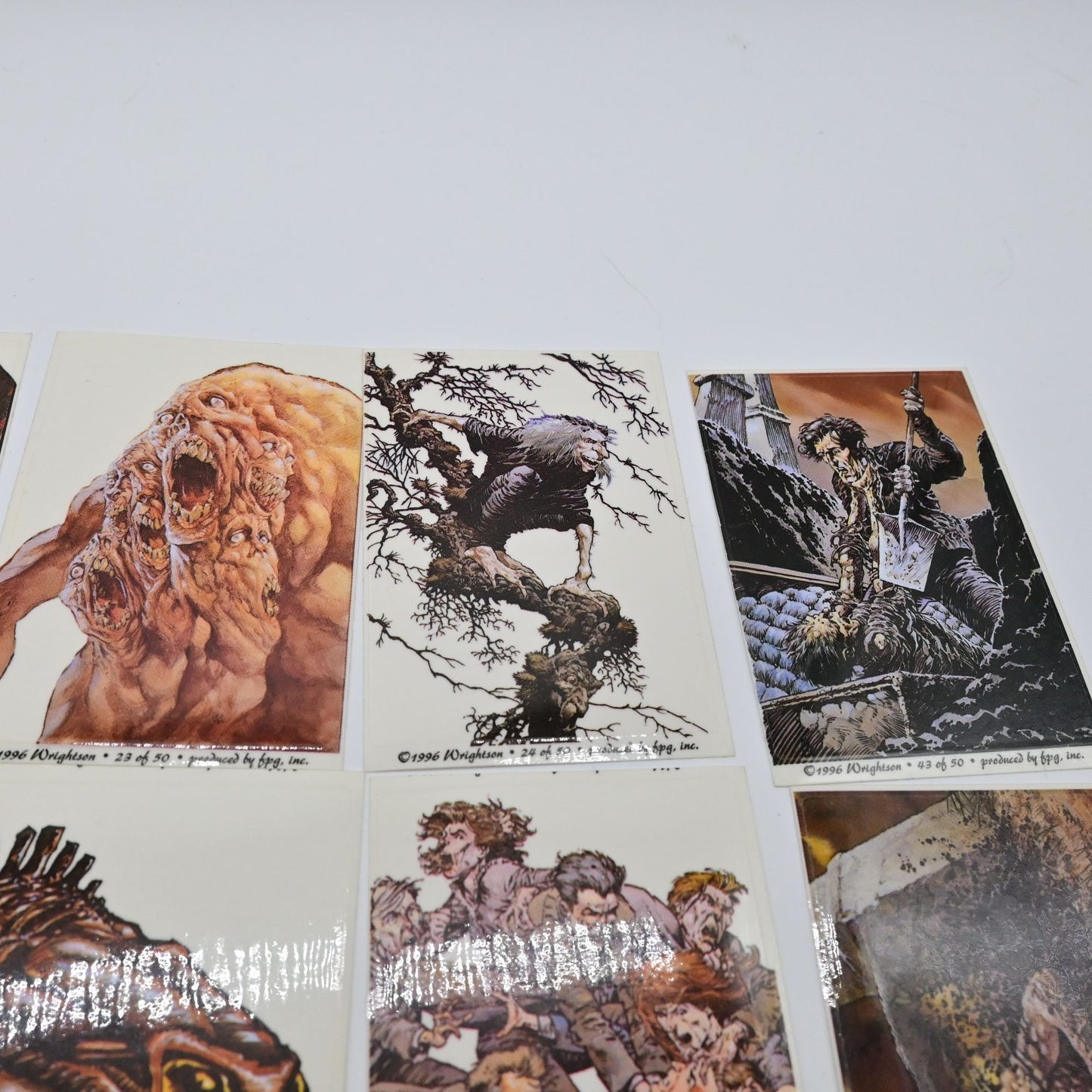 Bernie Wrightson Master Of Macabre Sticker Set Of 21