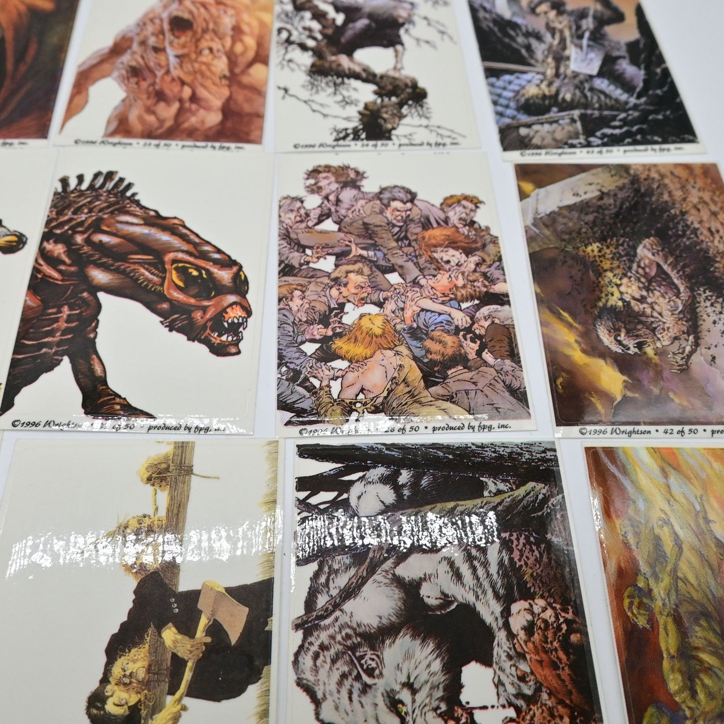 Bernie Wrightson Master Of Macabre Sticker Set Of 21