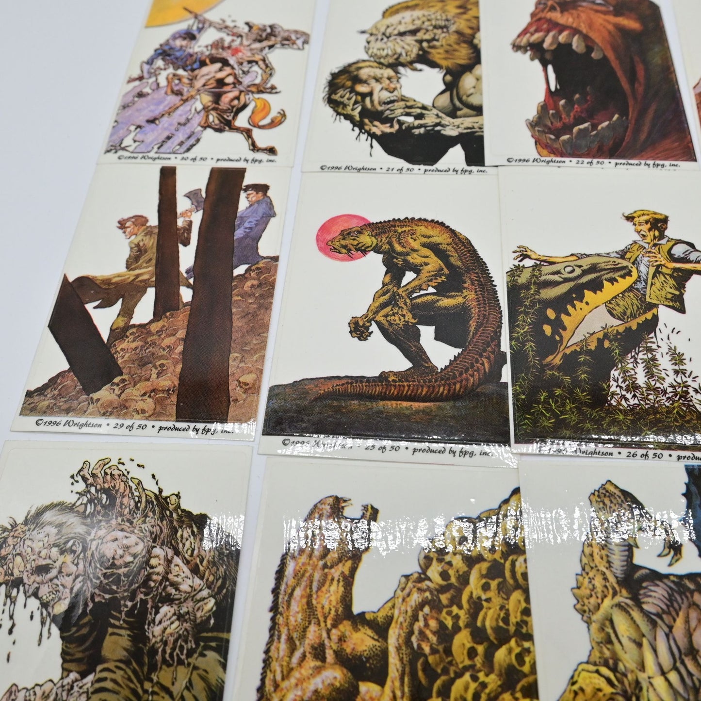 Bernie Wrightson Master Of Macabre Sticker Set Of 21