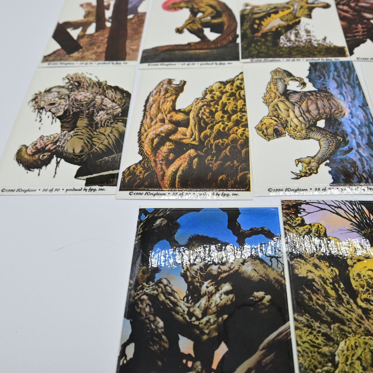 Bernie Wrightson Master Of Macabre Sticker Set Of 21